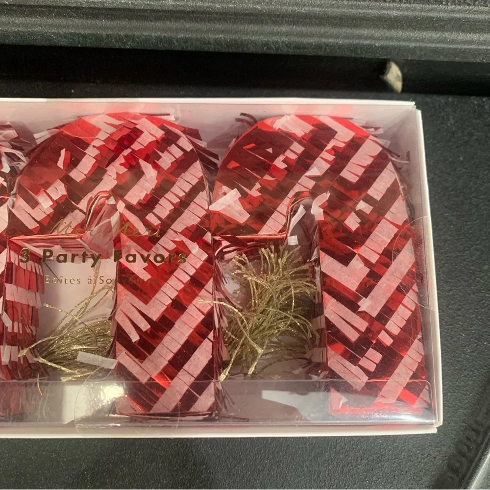 Meri Meri Mini Christmas Candy Canes Piñata Party Favors New in Box